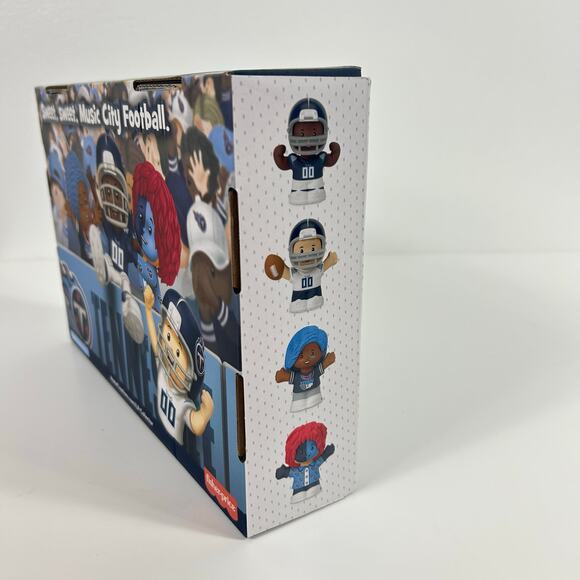 NEW Fisher Price Little People NFL Tennessee Titans Football Figures Toy Set - Picture 6 of 7